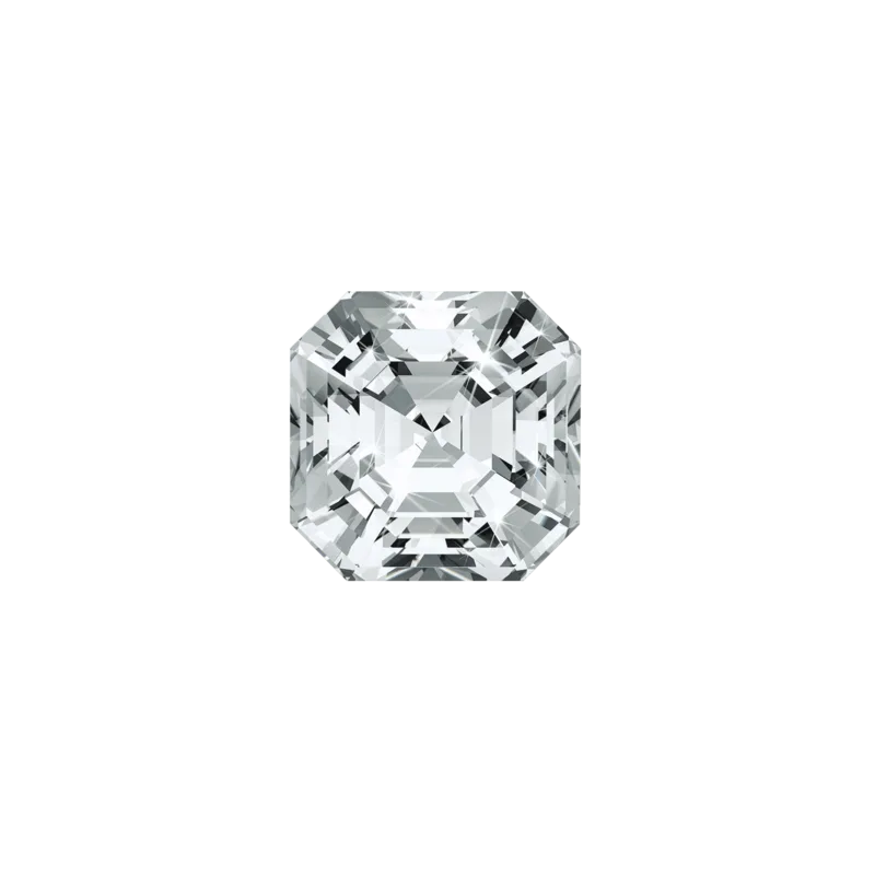 Asscher cut diamond