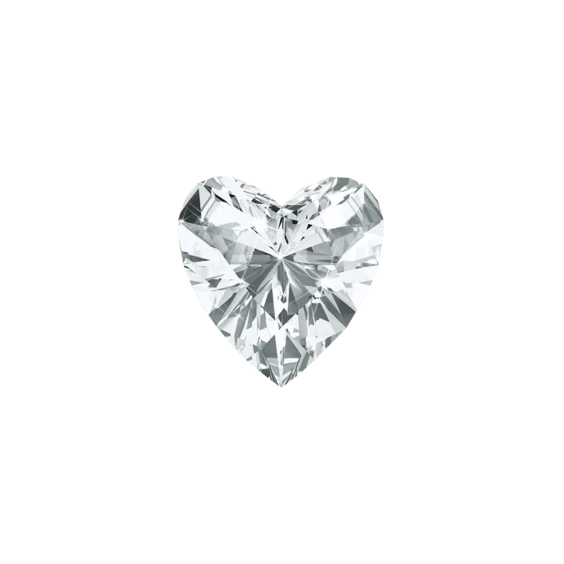 Heart cut diamond