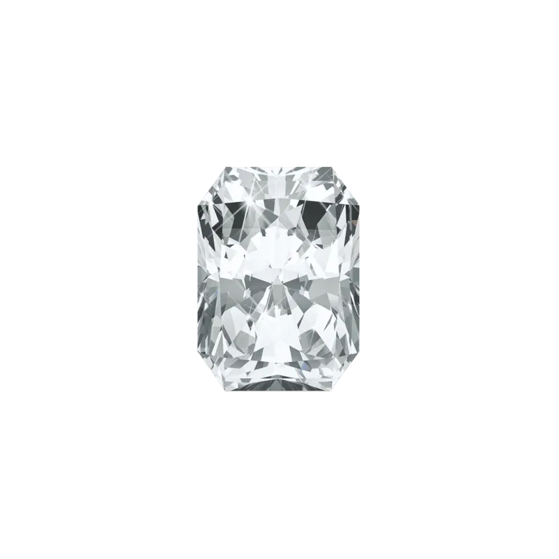 Radiant cut diamond