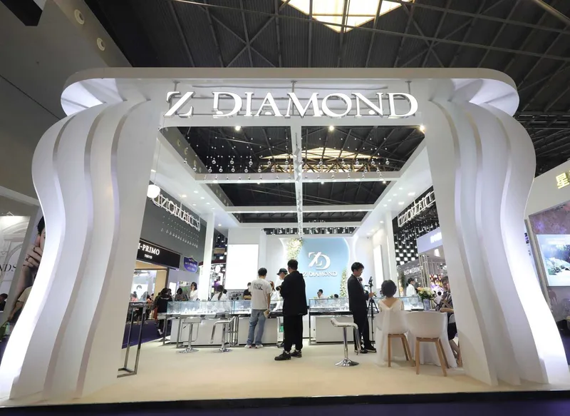 Z DIAMOND卓缔梦闪耀婚博会,开启钻石新世代