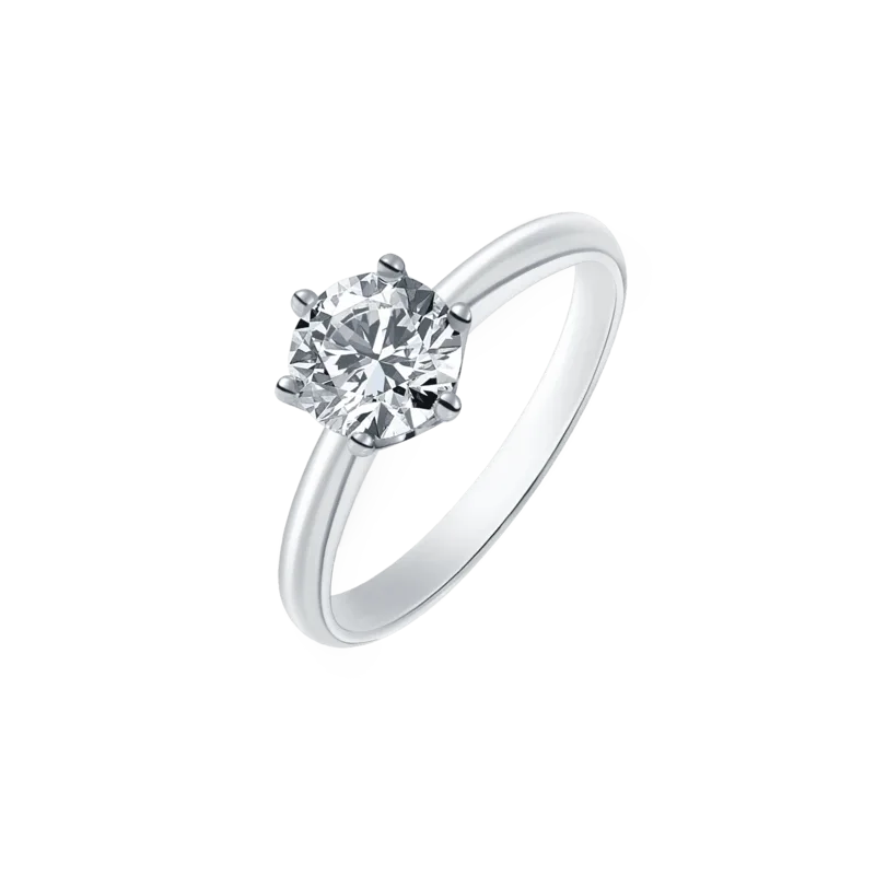 First Love — 18k White Gold Diamond Ring