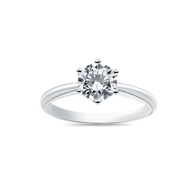 First Love — 18k White Gold Diamond Ring