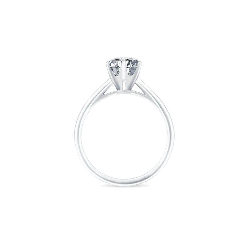 First Love — 18k White Gold Diamond Ring