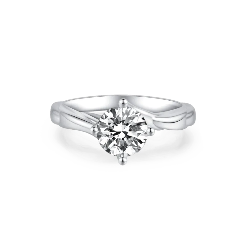 Hymn — 18K White Gold Diamond Ring