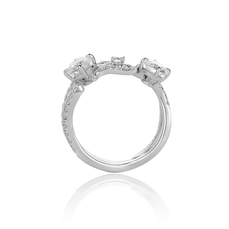 Lipper — 18K White Gold Diamond Ring