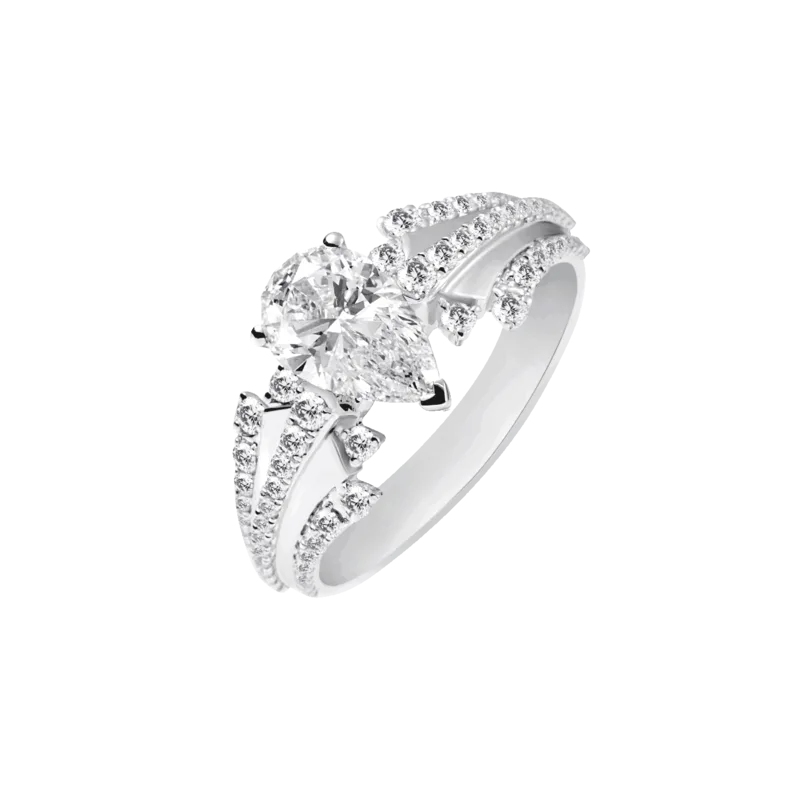 Rhyme — 18K White Gold Diamond Ring
