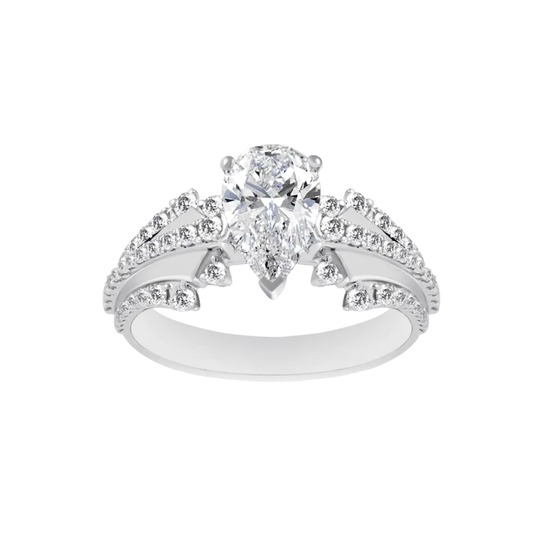 Rhyme — 18K White Gold Diamond Ring
