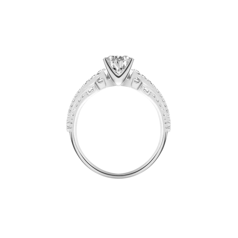 Rhyme — 18K White Gold Diamond Ring
